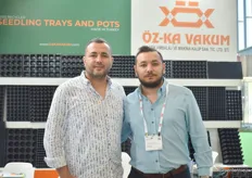 Selim and Muhammed Ozmen of Oz-Ka Vakum, active in production of plastic pots and seedling trays